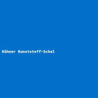 Kühner Kunststoff-Schal