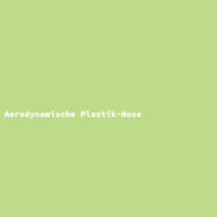 Aerodynamische Plastik-Hose