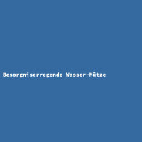 Besorgniserregende Wasser-Mütze