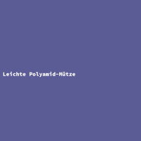 Leichte Polyamid-Mütze