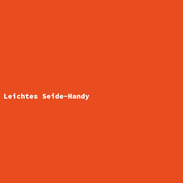 Leichtes Seide-Handy